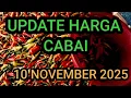 Update harga cabe rawit 10 November 2025 di pasar induk pare kediri jawa timur 