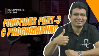 C Programming Tutorial - Part 19 Understanding Function Arguments