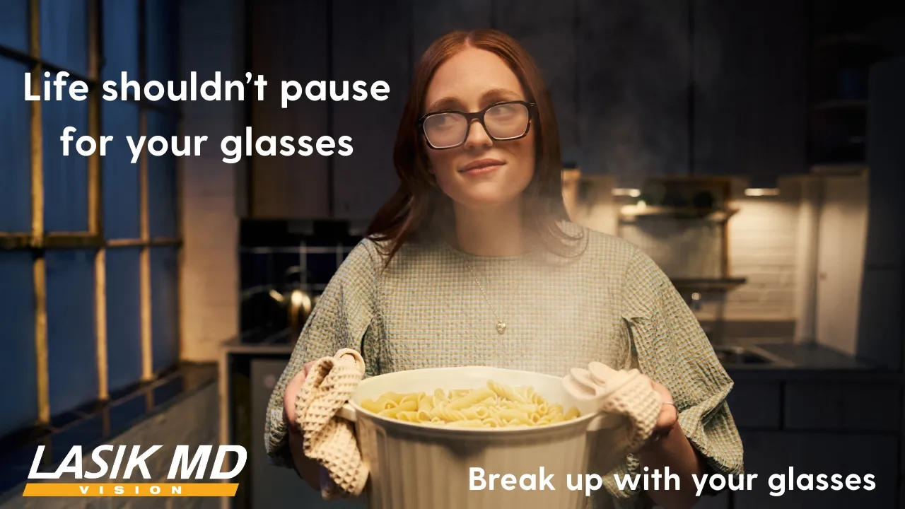 LASIK MD — LASIK MD — Break Up With Your Glasses (YouTube video ad)