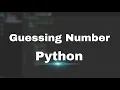 Guess The Number game in Python ASMR