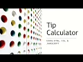 Tip Calculator -