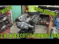 300 HP 3 8L Ecotec Burnout Car Project Week 6 Engine assembly and installation