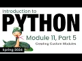Python - Module 11