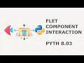 36 Refactoring Flet State into Reusable Flet Components Custom Displays Buttons PYTH 8 03