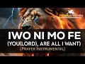 Download Lagu IWO NI MO FE(YOU ARE ALL I WANT) | Anointed gospel Instrumental worship music for Prayer
