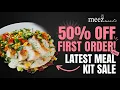 Meez Meals Coupon Code Sale 50 OFF First Order Meal Kits