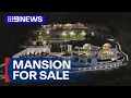 One of the 'most ambitious homes ever built in Australia' hits the market | 9 News Australia