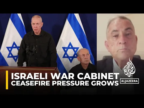 Download MP3 Pressure growing for Gaza ceasefire: Israeli war cabinet meets as attacks continue