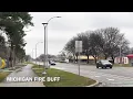 Michigan state police responding code 3 to shooting