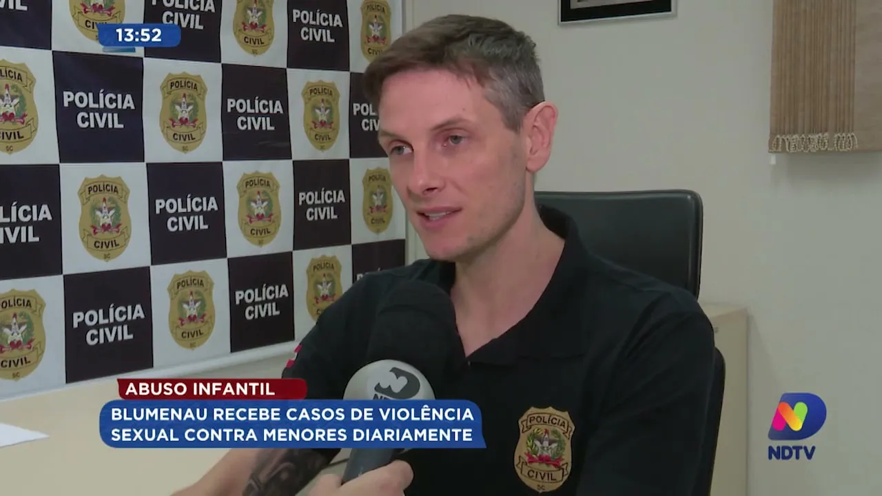 Dpcami de Blumenau recebe casos de violência sexual contra menores diariamente