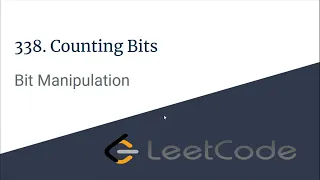 E002 Counting Bits Bit Manipulation CodeNCode