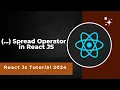 Spread Operator in React JS Spread Operator in React JS in Hindi React JS tutorial in Hindi
