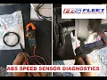 ABS Speed Sensor Diagnostics Two tests to determine if a speed sensor is bad