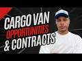 Getting Contracts Opportunities With a Cargo Van
