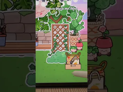 🪴FREE AESTHETIC & CUTE GARDEN IDEA IN TOCA💖FEEL FREE 2 COPY THIS COOL IDEA!😚 @tocax.lifex.worldx