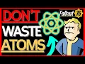 How NOT To Waste Your ATOMS 2025 Fallout 76