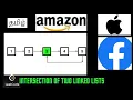 Intersection of Two Linked Lists LeetCode In tamil problem no 160