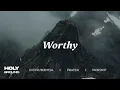 Download Lagu Worthy - Jesus Image | Instrumental Worship Music