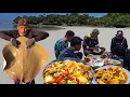 Download Lagu Hari Ke 21 Part 2 Menangkap \u0026 Memasak Ikan Pari di Pulau, Camp Fishing