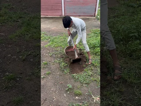 Power of team work #helping #help #Road #￼Repairing