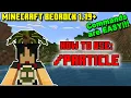 How to use the particle command in Minecraft Bedrock 1 19