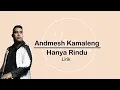 Admesh Kemalang ( Hanya Rindu lirik)