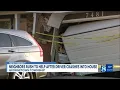 Neighbors rush to help after driver crashes into house