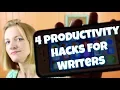 4 Productivity Hacks for Writers Speak Breely