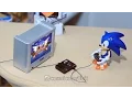 Mini megadrive Sonic playing Sonic 1