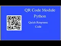 qrcode Module Python Generate QR Code for Link