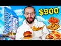 900 Day At The Four Seasons Hotel 5-STAR Room Service for 24 HOURS Review