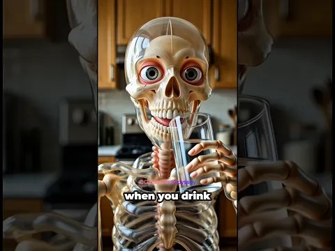 What Really Happens Inside Your Body When You Drink Water #Hydration #HumanBody #HealthFacts