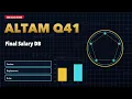 SOA Exam ALTAM - Question 41 Final Salary DB Pension AV IRR and B-star