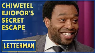 chiwetel ejiofors unusual living situation david letterman