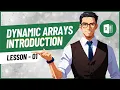 Dynamic Arrays in Excel Finally Explained for Beginners