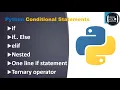 Python Conditional Statements ternary Session 9 Coding With Karthik
