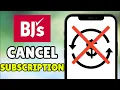 How To Cancel BJ s Membership 2026 - Full Guide
