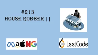 House Robber II Dynamic Programming Python LeetCode 213
