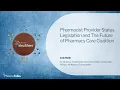 Pharmacist Provider Status Legislation and The Future of Pharmacy Care Coalition