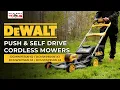 DeWALT Landscaping 18V 36V 54V Push Self Drive Mowers
