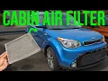 How to Replace Cabin Air Filter - Kia Soul 2014-2019