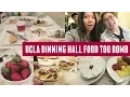 Delicious UCLA Dinning Hall Food Friends Work MORE