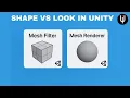 Unity Mesh Filter Mesh Renderer Full Guide for Beginners in Hindi