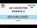 AP CSA Unit 2 Full Review NEW 2026