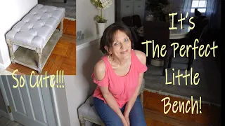 Home Storage Pt 2 Wayfair Bench Unboxing Assembly