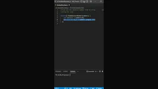 Find out the smallest Number from Array