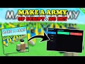 NEW Make a Army Script FARM GOLD AUTO BUY TROOPS PASTEBIN