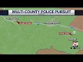 Waynesboro man arrested after police chase spanning four counties
