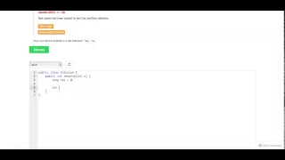 Baozi Training Leetcode 7 solution reverse integer