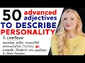 50 Advanced Adjectives to Describe Personality Positive Negative Vocabulary Free PDF Quiz